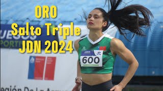 Oro Salto triple JDN 2024 [upl. by Publus491]