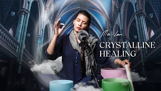 Crystalline Healing  432 Hz Crystal Bowls [upl. by Amadus478]