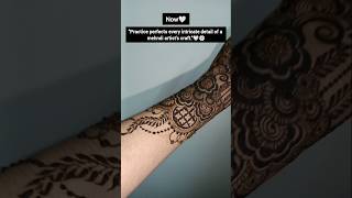 Beautiful intricate henna designs edit henna artist mehndi art mehandi views love [upl. by Arodnap]