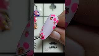 Satisfying Nail Art design nailartdesigns nails youtubeshorts naildesigns nailicious nailart [upl. by Adriena]