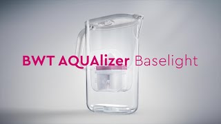 BWT Water Filter Jug AQUAlizer Baselight  Overview of all Features [upl. by Eniffit32]