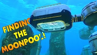 Finally Building a Moon Pool Subnautica Gameplay [upl. by Ereveniug]