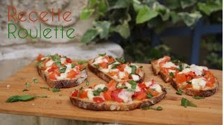 Bruschetta tomates et mozzarella [upl. by Obidiah335]