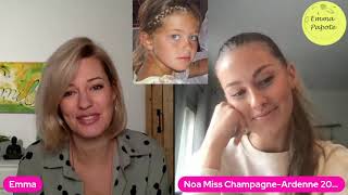 Emma papote avec Noa Miss ChampagneArdenne 2023 [upl. by Aisad]