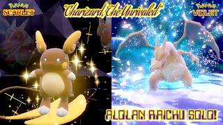 Alolan Raichu SOLO 7 Star Mightiest Mark Charizard Raid  Pokémon Scarlet amp Violet [upl. by Wiener]