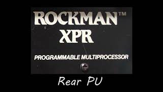 ROCKMAN DIST SOUND  Overview  X100 DISTORTION GENERATOR SUSTAINOR XPR [upl. by Aihseya372]