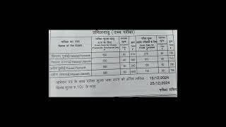 DBHPS HIGHER EXAM VP TO PU EXAM FEES FOR FEB 2025 [upl. by Amethist365]