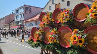 Herbstfest Parade 2024  జర్మనీ లో ఫెస్టివల్స్ 2024 rosenheim germany bavaria religion [upl. by Sirraj966]