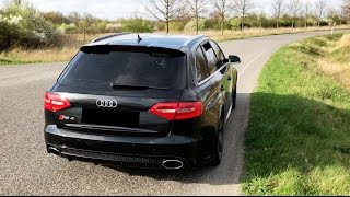 AUDI RS4 B8 V8 EXTREME BRUTAL EXHAUST SOUND  STRAIGHT PIPE FLAP ACCELERATION FLY BY LAUNCH [upl. by Anyala]