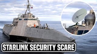 Starlink Security Scare on US Navy Warship [upl. by Lalla]