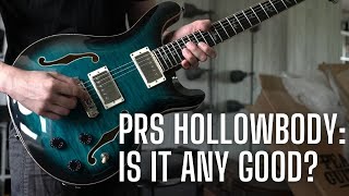 PRS Hollowbody Piezo  Is it Any Good Honest Review and Demo [upl. by Omrellug565]