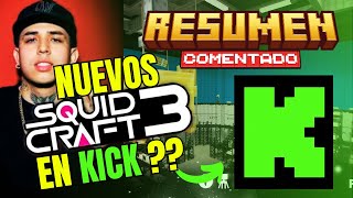 RESUMEN DIA 2  SQUIDCRAFT GAMES 3 comentado  Mini PODCAST [upl. by Nedle687]