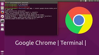 How to install Google Chrome in Ubuntu 1604LinuxKako instalirati Google Chrome u Ubuntu [upl. by Brownley]