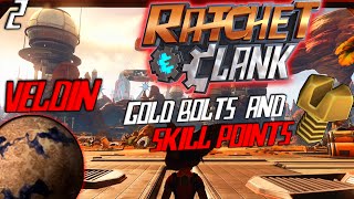 Ratchet amp Clank PS4  Planet Veldin Gold Bolt Locations amp Trophy Guide  Boulons En Or amp Trophees [upl. by Imray523]