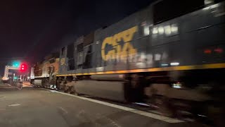 CSX 4579 visits San Diego Northbound BNSF VSDGCLO in San Diego with CSX power 11823 [upl. by Ahsan]