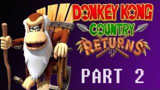 Gaming with the Kwings  Donkey Kong Country Returns part 2 [upl. by Sharpe601]