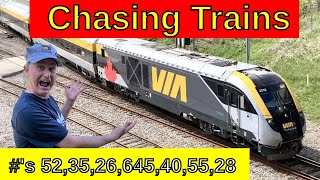 VIA RAIL Train Spotting OTTAWA May 13 2024 [upl. by Schmeltzer]