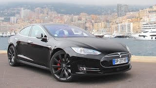 700HP Tesla P85D Review  0100 in 29s [upl. by Aivilys454]