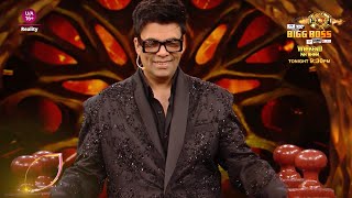 Bigg Boss 17 NEW PROMO Bharti Aur Harsh Ne Karan Johar Ko Khada Kiya Katghare Mein Lagaya Aarop [upl. by Waterer39]