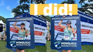 11 Things I Learned Running the HONOLULU MARATHON 262 miles  OAHU honolulumarathon [upl. by Tuhn]