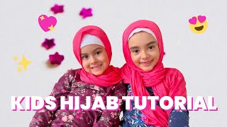 Kids Hijab Tutorial [upl. by Ettennat]