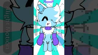 I reanimated my old animation it turned out way more better 🩵✨ [upl. by Assenahs382]