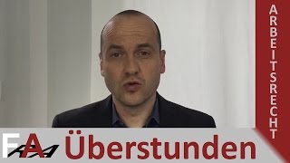 Überstunden bei Kündigung  Was ist zu beachten [upl. by Debbi]