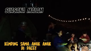 SUASANA MALAM KEMPING DI KLURAK ECO PARK PACET [upl. by Elyagiba]