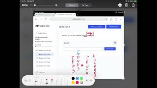 Preassessment Algebra 1 Delta Math Q03 [upl. by Ahsilyt306]