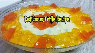 Delicious Trifle Recipe colourfullifestylevlog triflerecipe [upl. by Anitnoc]