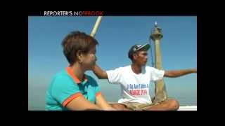 Reporters Notebook Maki Pulido climbs the centuryold Pugad lighthouse [upl. by Nerland]