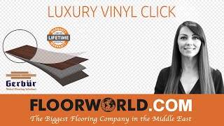 What Is Luxury Vinyl Click Flooring  Floorworldcom [upl. by Seligman]