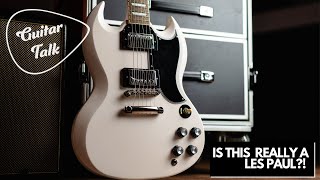 Guitar Talk  Epiphone 1961 Les Paul SG Standard Review [upl. by Enawtna]