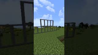 minecraft iron bar Wall [upl. by Anuayek]