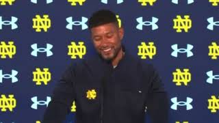 Marcus Freeman  Midweek Press Conference  Oct 21 2024 collegesports football sports [upl. by Ahsahtan]