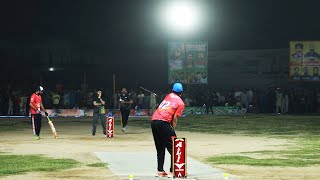 KHURRAM CHAKWAL FAHAD MC VS AHMED KULFI LAST OVER 4 RUNS NEED BIGGEST MATCH IN PAKISTAN TAPE BALL [upl. by Llerret]