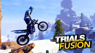 TRIALS FUSION  MANOBRAS INCRÍVEIS com MOTOS [upl. by Deyes]