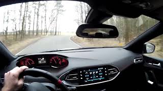 Peugeot 308 GTi 2018 POV drive  fake engine sound [upl. by Worlock]