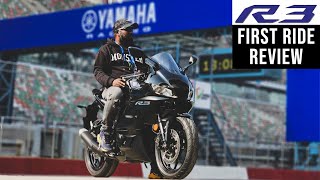 2024 Yamaha R3 India First Ride Review  Exhaust Sound  Unscripted [upl. by Cohligan]