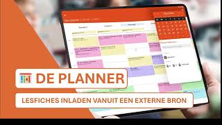 Smartschool planner  Lesfiches externe bron uitgeverij of jaarplan [upl. by Notreb229]