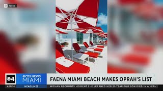 Miami Beach hotel among Oprahs favorite places [upl. by Sharma]