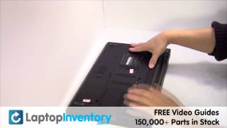 Lenovo ThinkPad W510 T410 Battery Replacement Installation Replace Fix Install Laptop [upl. by Emirak]