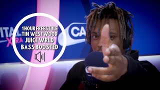 Juice Wrld  1 Hour Freestyle Tim Westwood  Bass Boosted🔊 [upl. by Roos]