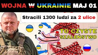 01 MAJ BEZ OCALAŁYCH Rosyjska Operacja KOŃCZY SIĘ FATALNIE  Wojna w Ukrainie Wyjaśniona [upl. by Leunamne]