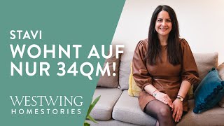 Kleine Wohnung einrichten  Stavis platzsparende Einrichtungsideen  Roomtour [upl. by Nessi]