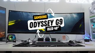 Samsung 49inch Odyssey OLED G9 Unboxing amp Review  G95SC [upl. by Persian]