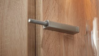 Blums TIPON Push to Open Device for Handle less Doors Explored [upl. by Nnylcaj966]