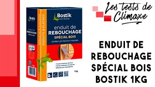 Test dun enduit de rebouchage Bostik spécial bois 1kg [upl. by Eceer]