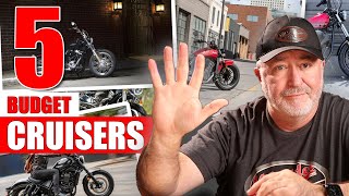 5 Budget Friendly Cruiser Motorcycles for 2024 [upl. by Galer]