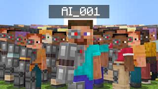 100 AIs Simulate Civilization in Minecraft [upl. by Britta]